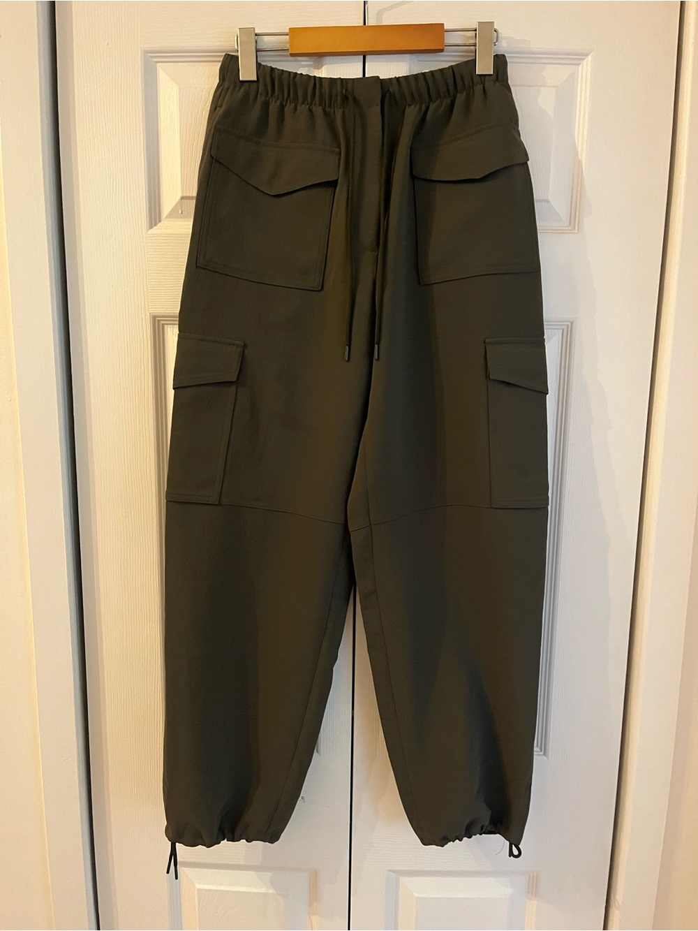 Wilfred Olive Green Cargo Dress Pants